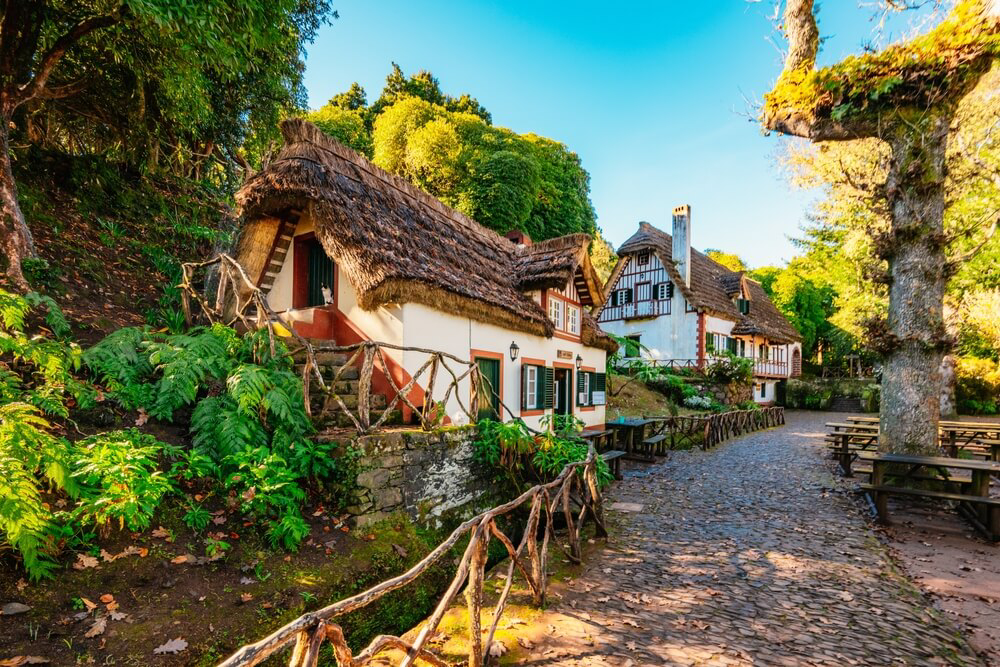 Best holidays for teenagers: Rural life in Madeira, with typical houses in Santana