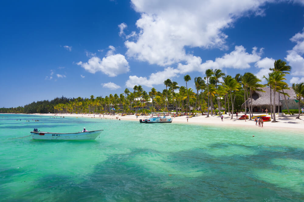 Punta Cana scuba diving: View of the Bavaro Beach, Punta Cana