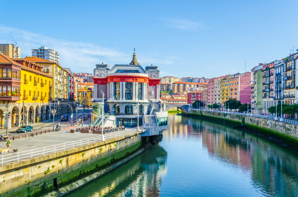 Bilbao Altstadt: der Mercado de la Ribera