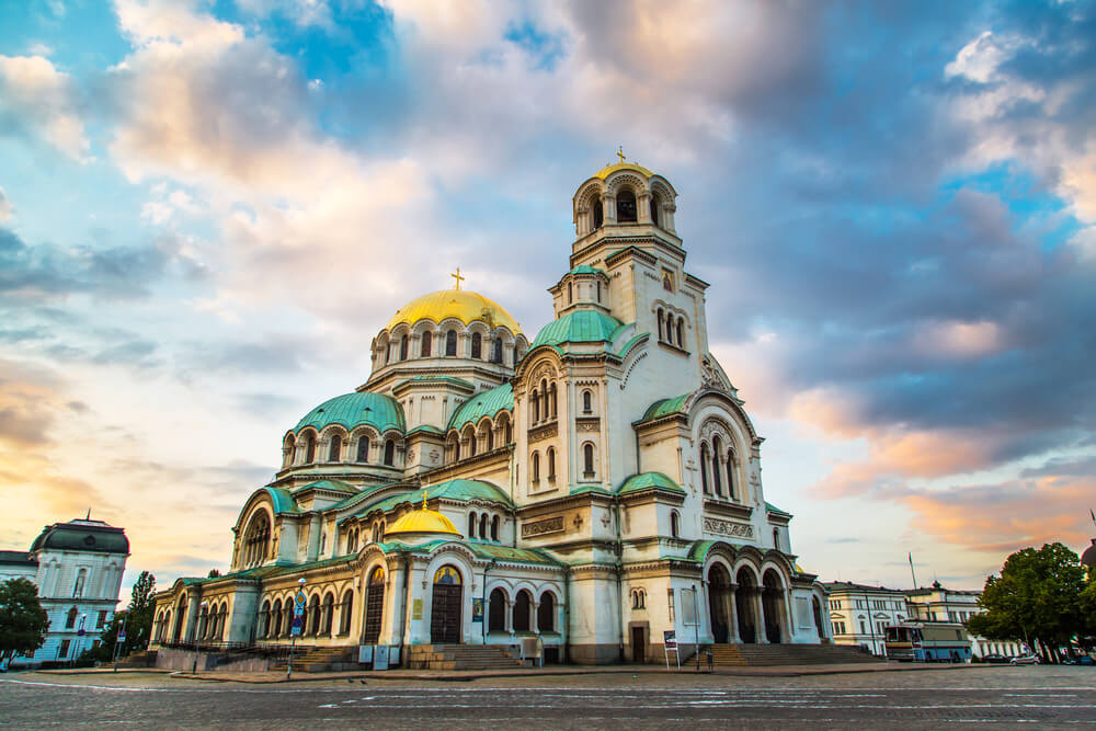 Sehenswürdigkeiten in Bulgarien: Alexander-Newski-Gedächtniskirche in Sofia.