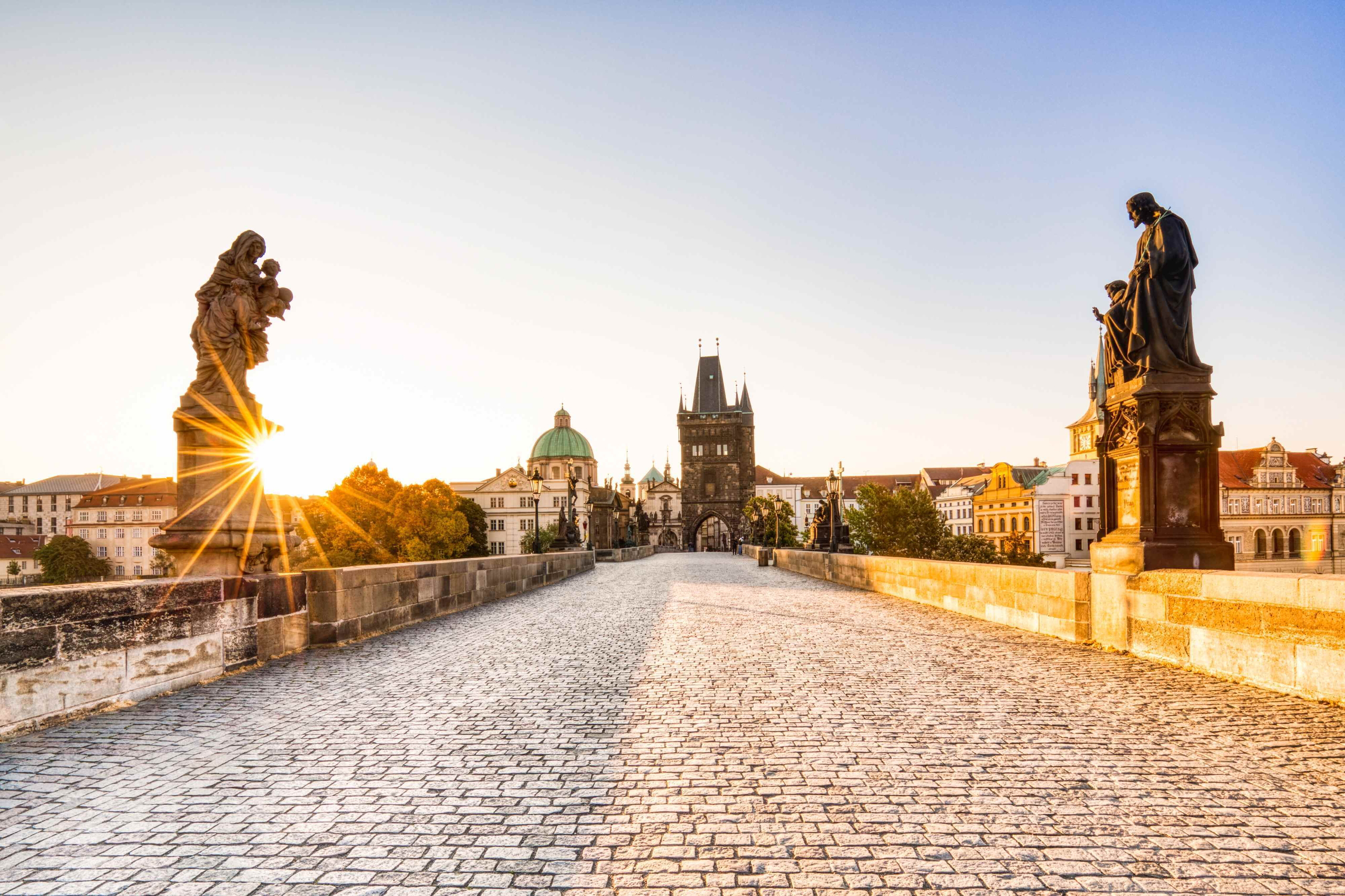 Die schönsten Sonnenuntergänge und Aufgänge der Welt: Prag.