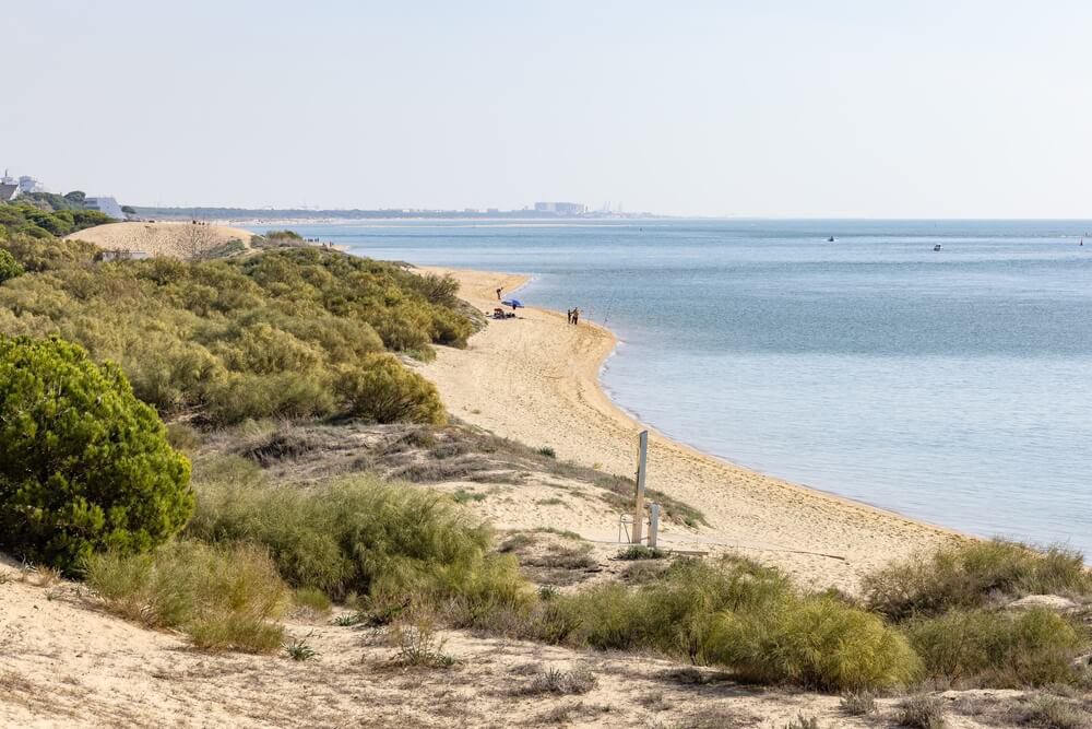 Einer der schönsten Strände an der Costa de la Luz: Playa El Portil.