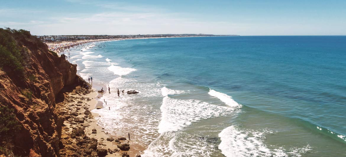 Einer der schönsten Strände in Andalusien: La Barrosa