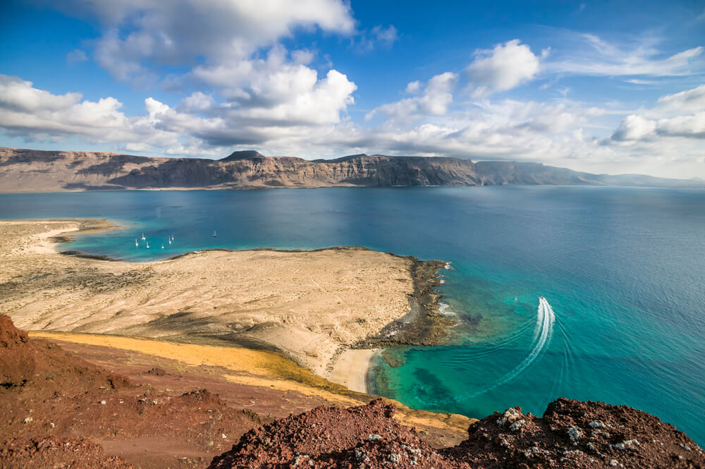 Der Strand von la Francesa auf La Graciosa.