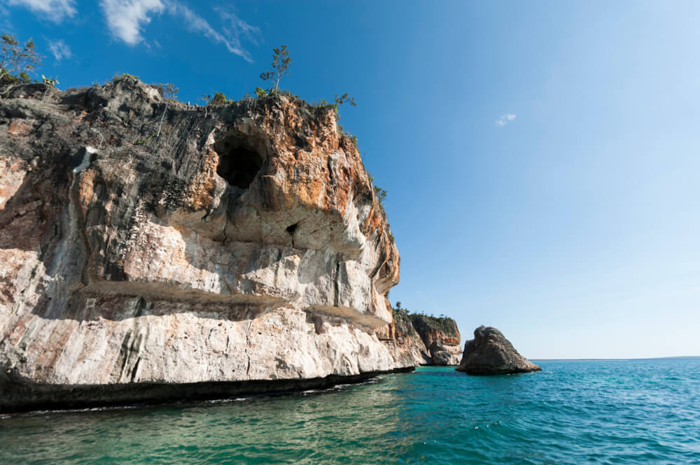 Visit Jaragua National Park’s stunning cliffs on your next visit to the Dominican Republic.