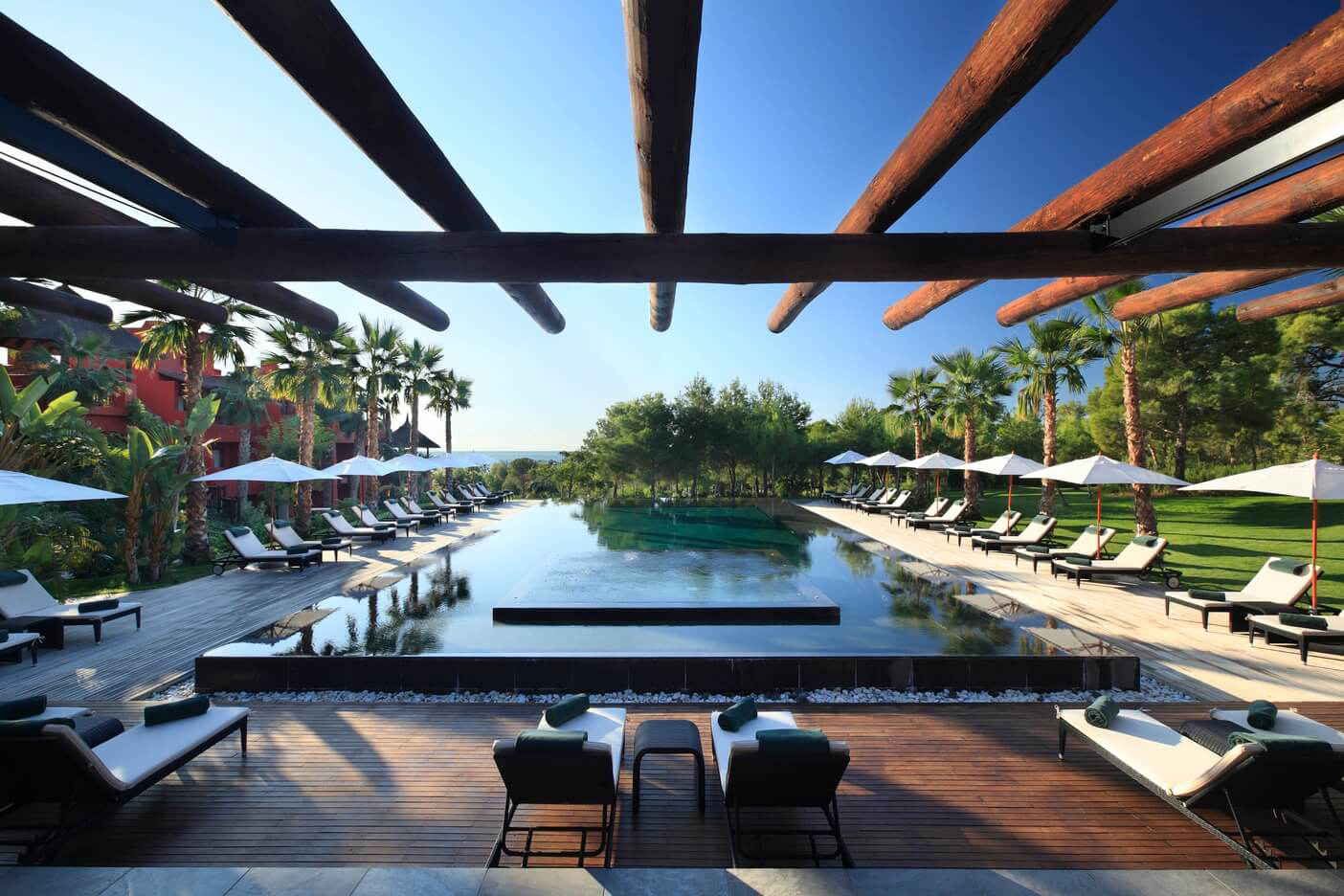 Family beach holidays: View of the hotel pool at Asia Gardens Hotel and Thai Spa, Alicante