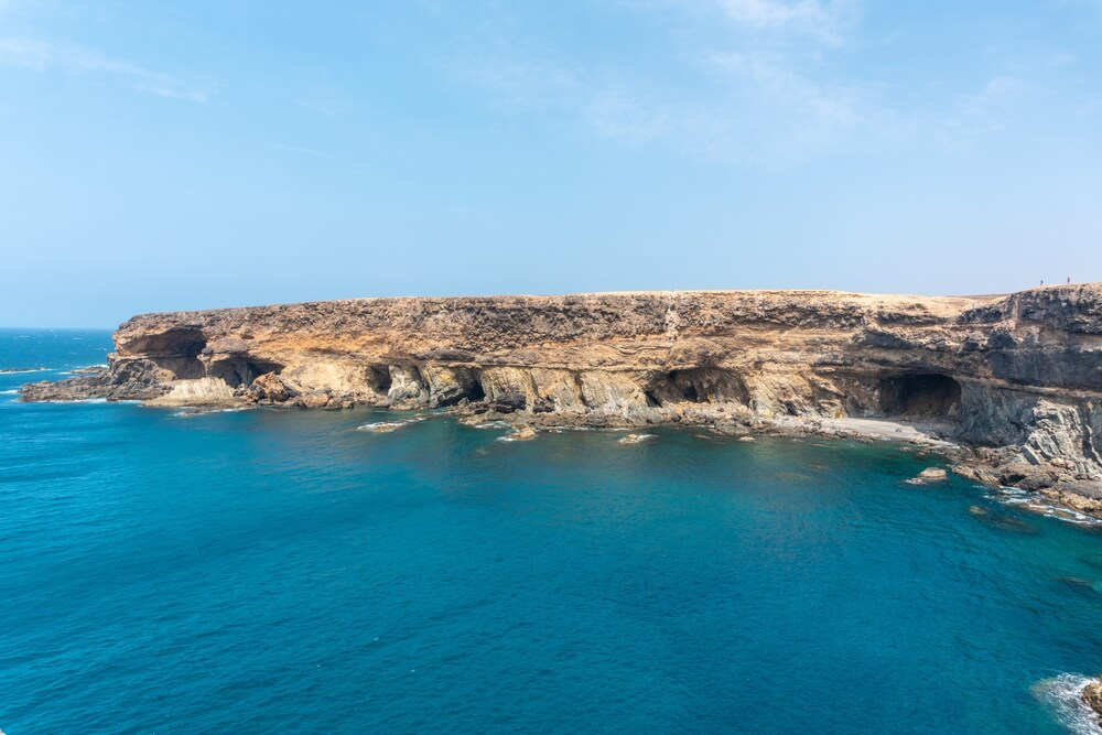 Places to see in Fuerteventura: The Caves of Ajuy with the Atlantic Ocean