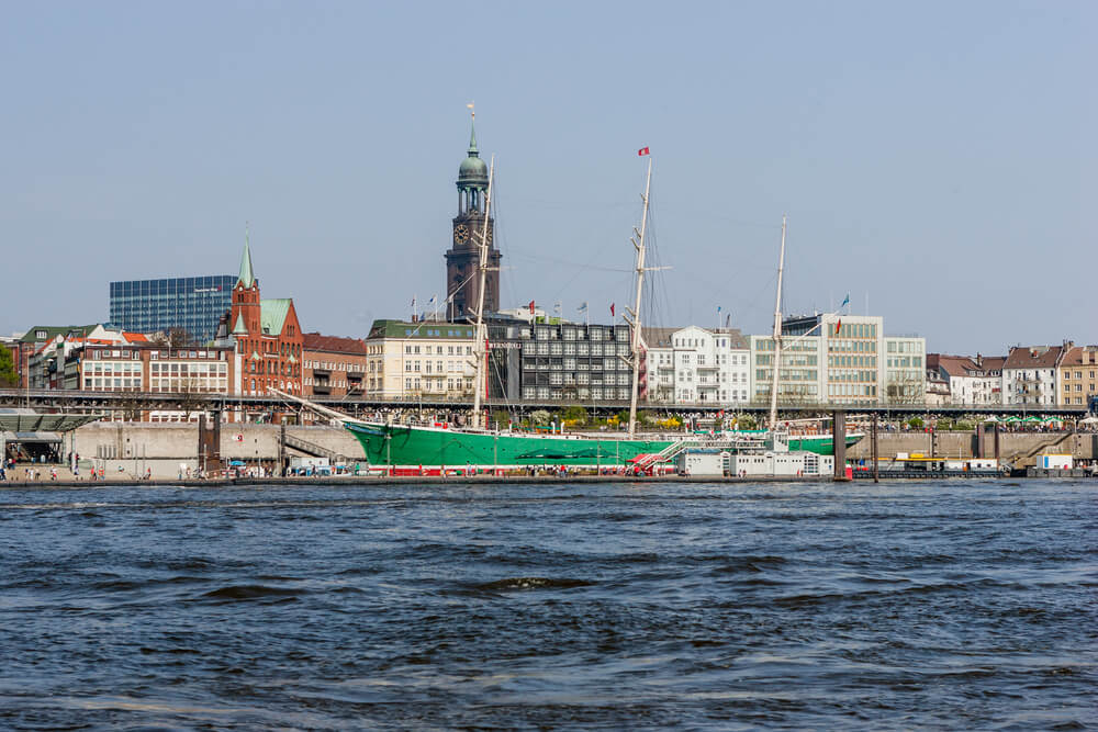 Hafengeburtstag Hamburg: Museumsschiff Rickmer Rickmers.