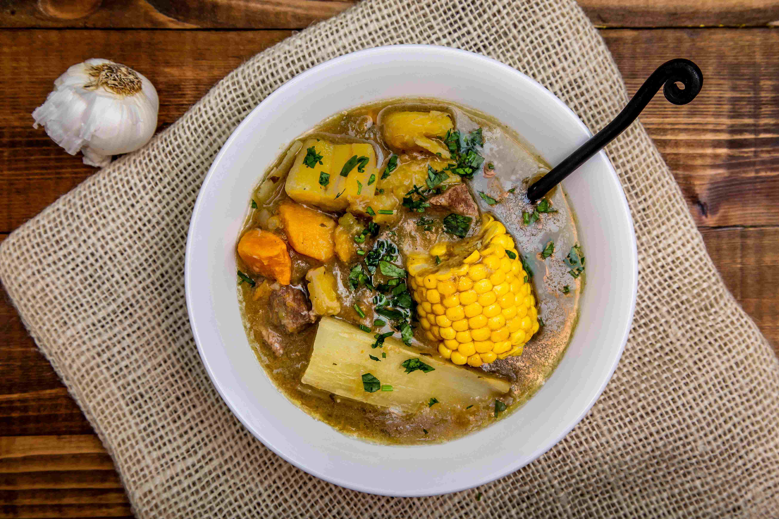 Karibische Küche: Sancocho.