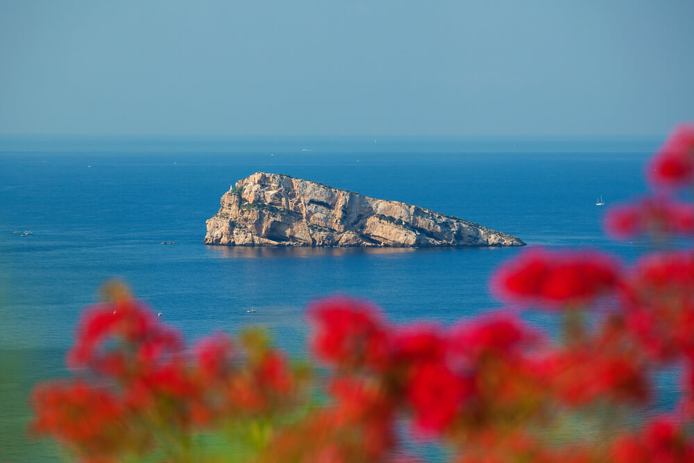 la isla islote de benidorm