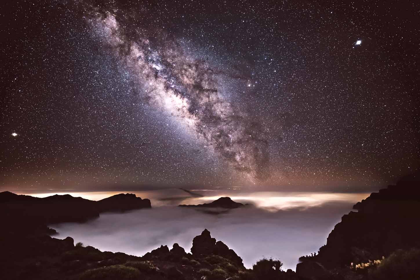 lluvia de estrellas canarias