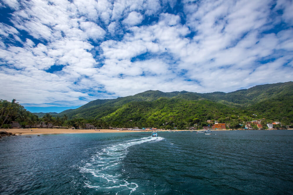 Mexiko Urlaubsorte: Strand an der Riviera Nayarit.