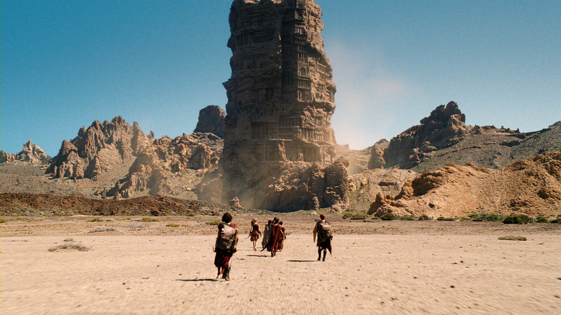 Fury of the Titans scene set in the Teide National Park, Tenerife