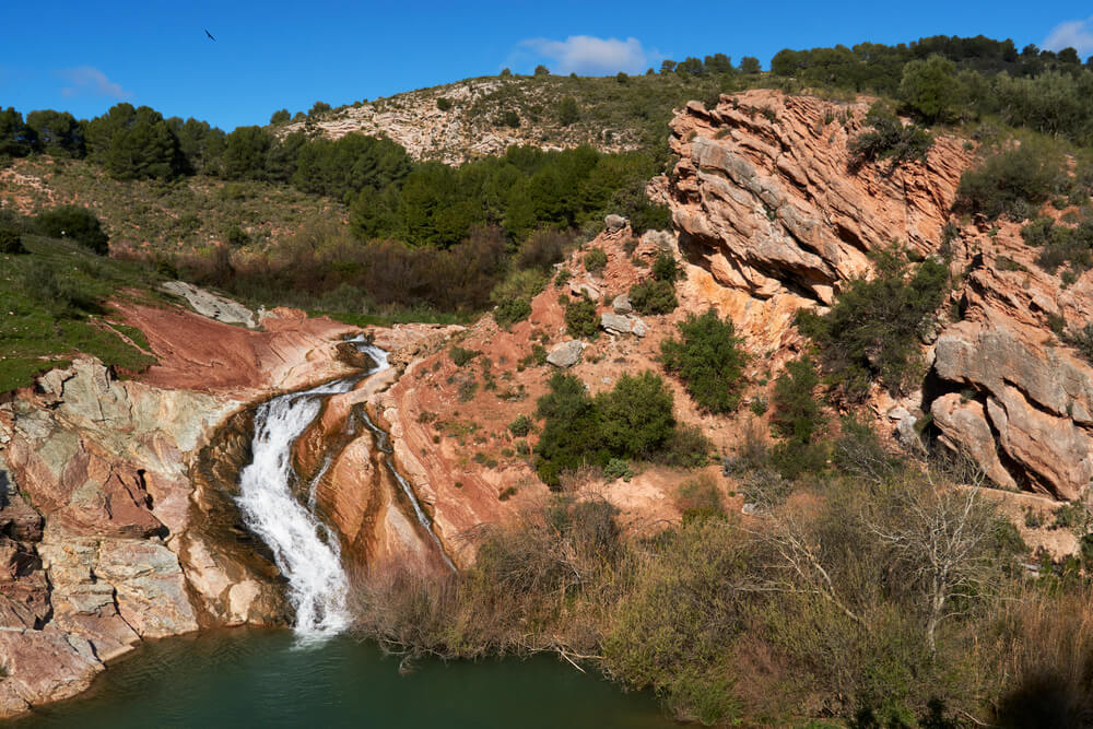 Nationalpark Sierra de las Nieves: Fluss mit Flussbecken.