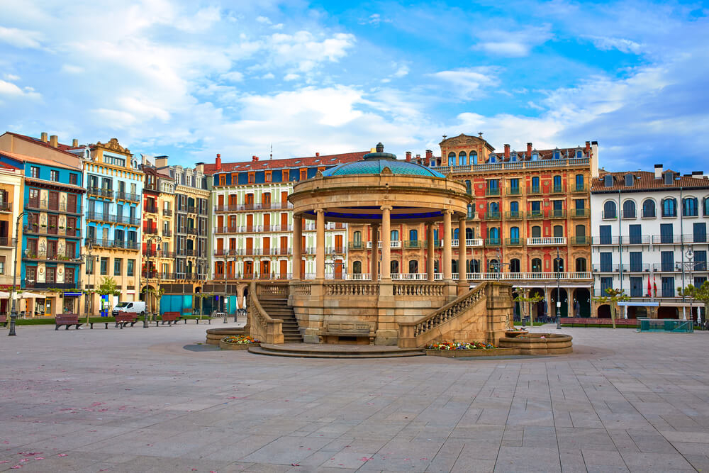 Plaza del Castillo in Pamplona