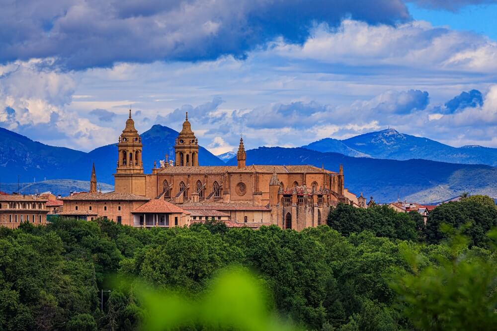 The Santa María Cathedral in Pamplona