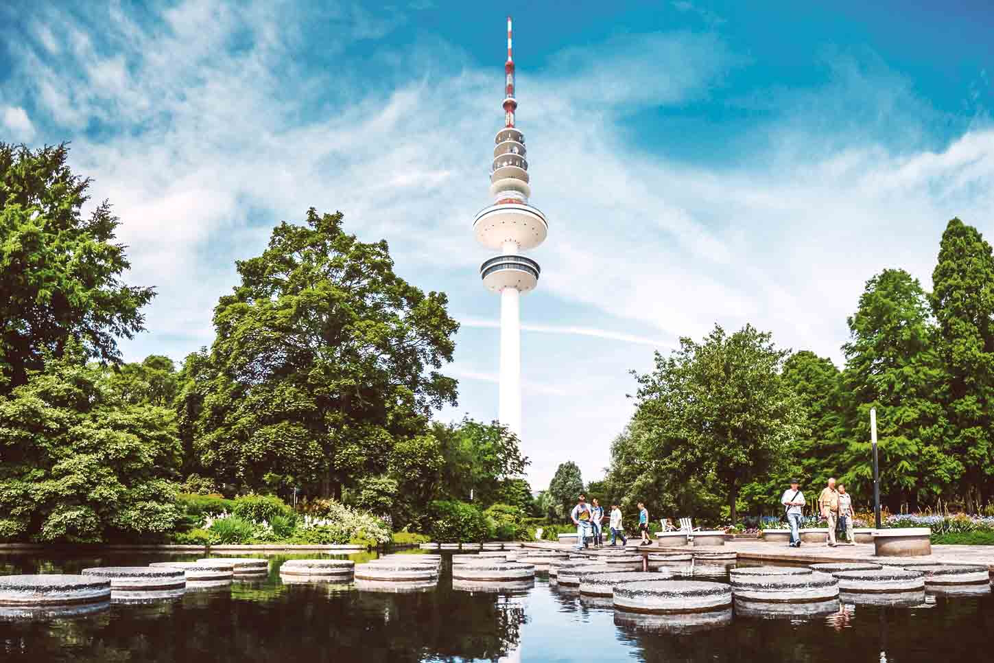 In vielen Hamburger Parks kann man grillen und chillen.