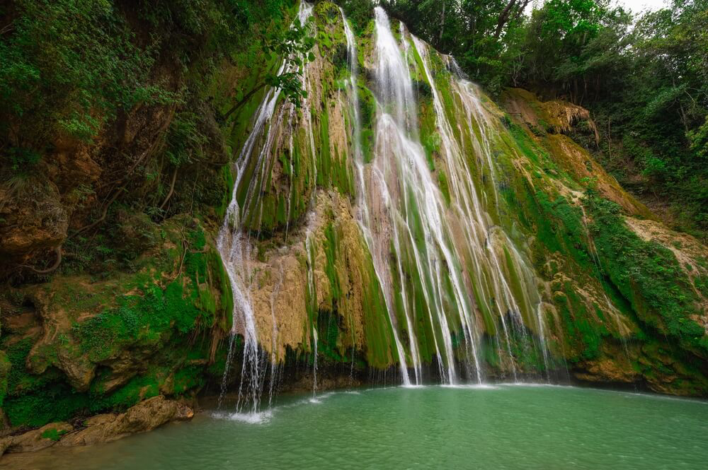 El Limón waterfall tour from Punta Cana: A close-up of the falls