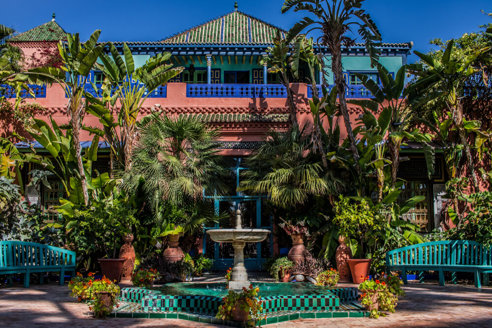 que hacer en marrakech Jardin Majorell