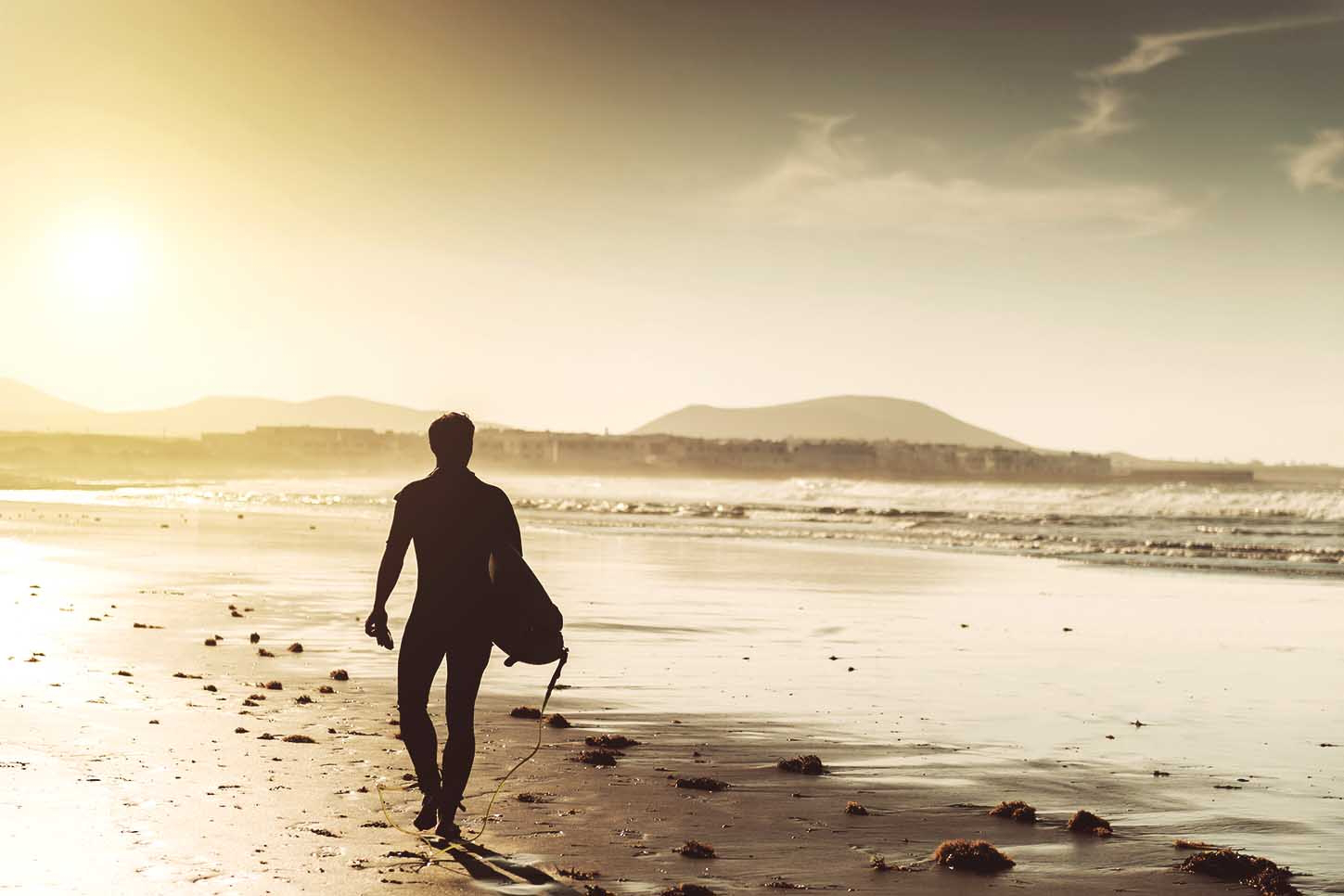 Surfing in Spain is a no brainer - beautiful beaches and amazing weather