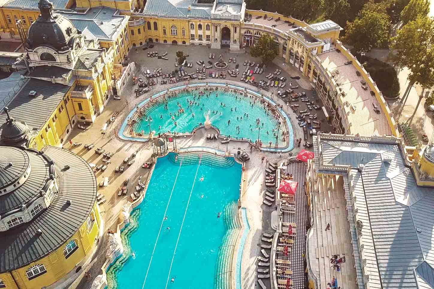 Das Gellert-Bad ist das berühmteste Bad in Budapest.