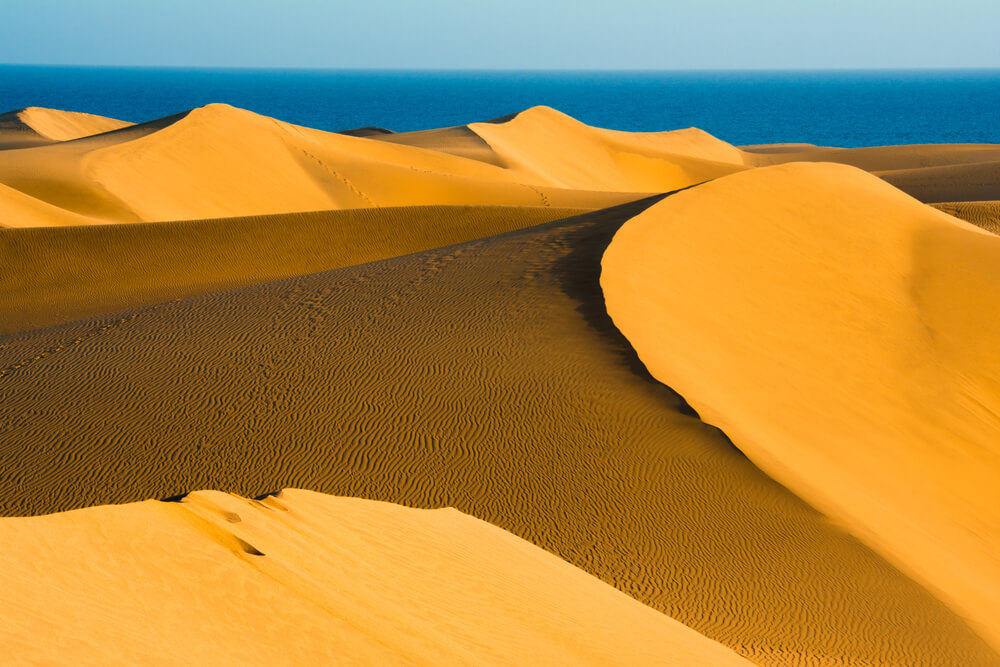 Maspalomas sand dunes: A bird’s eye view of the Maspaloma sand dunes