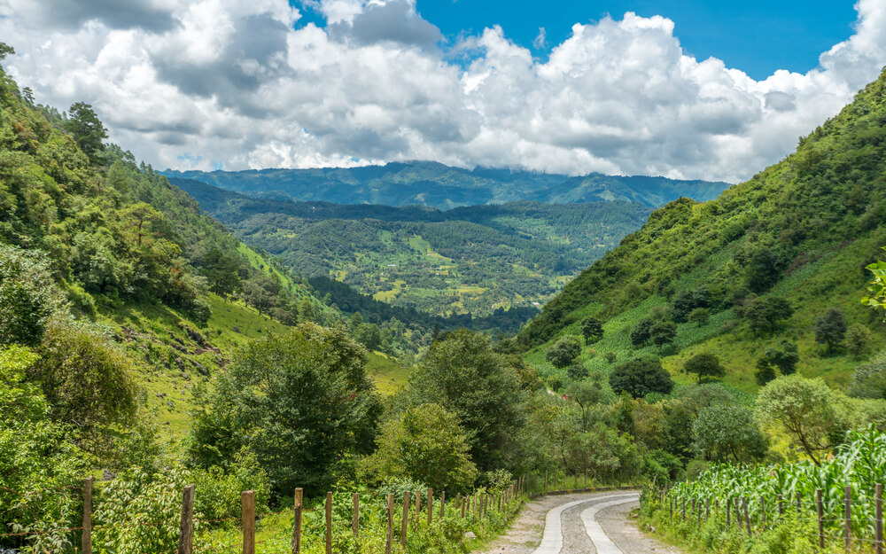 Guatemala’s top places to visit: The impressive Pacaya Volcano from a distance