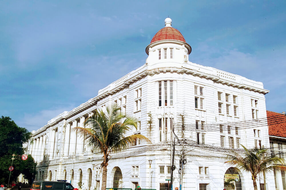 Walking around Kota Tua is one of the best things to do in Jakarta