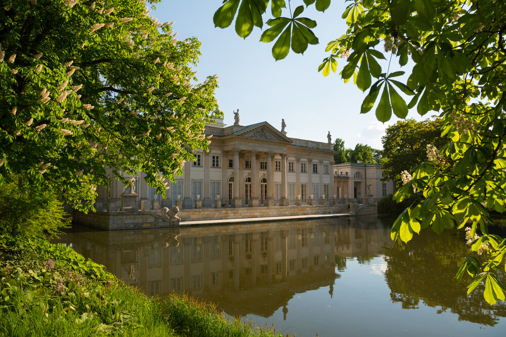 The Lazienki Park is one of the top things to see in Warsaw