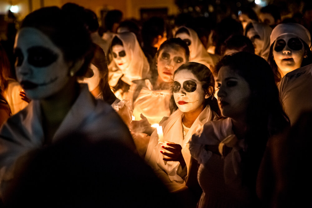 Day of the Dead provides the perfect opportunity to don traditional Mexican clothing