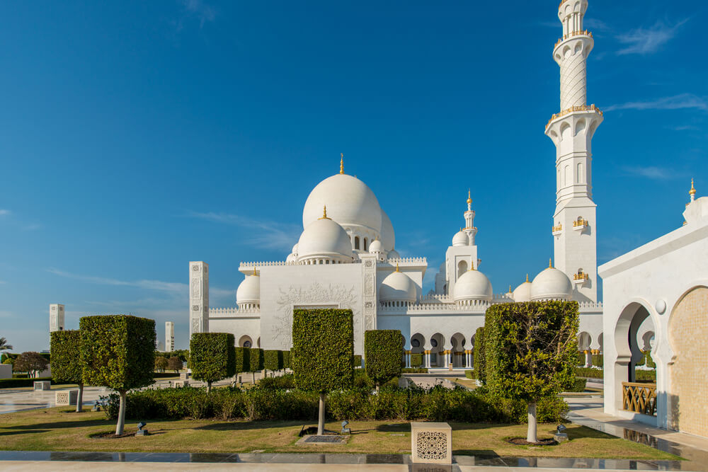 Vereinigte Arabische Emirate: Scheich-Zayid-Moschee.