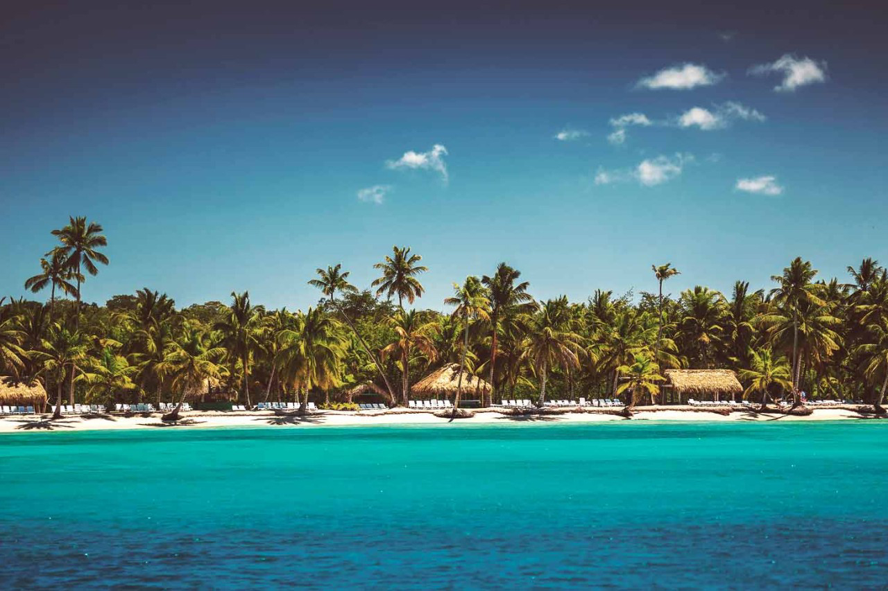 Hier gibt es keinen Winterblues: Strand in Punta Cana