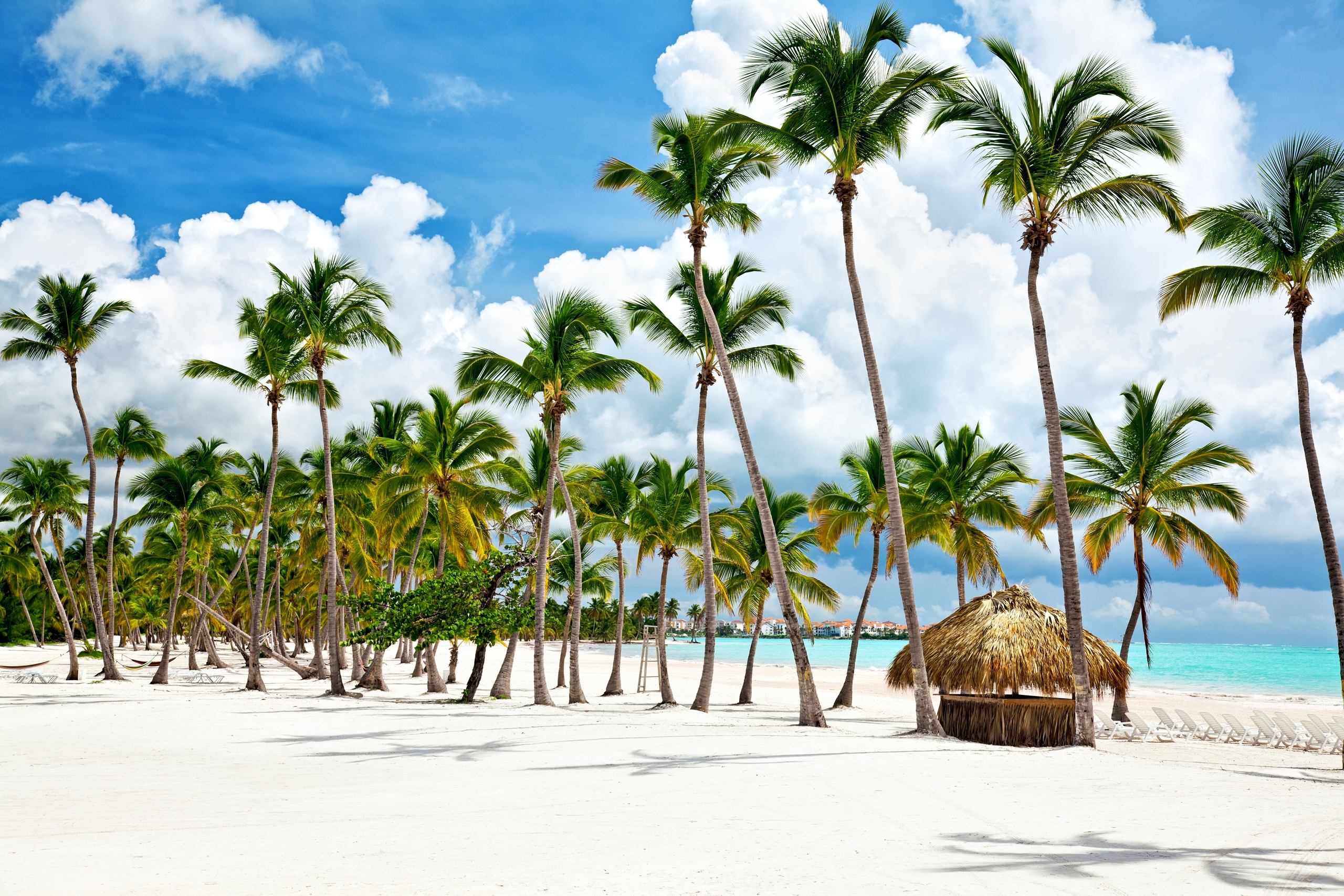 Rest and relax at one of Punta Cana’s many luxury hotels. 