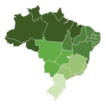 Mapa do Brasil BASF Brasil