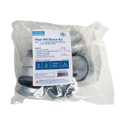 Pipe Brace Kit 2 7/8" HN Galv.