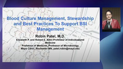 Blood Culture Management, Stewardship Webinar Cover