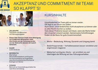 Akzeptanz und Commitment im Team: so klappt´s