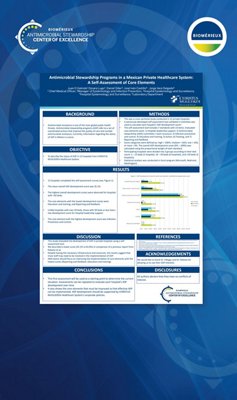 Case Study poster: Antimicrobial Stewardship Programs in a Mexican Private Healthcare System