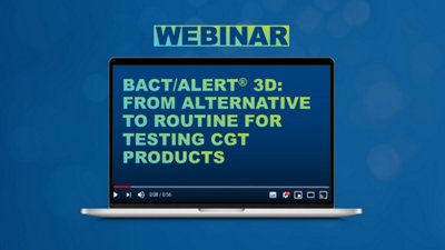BACT/ALERT 3D From Alternative to Routine for Testing CGT Products Webinar