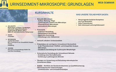 Urinsediment-Mikrokopie: Grundlagen 