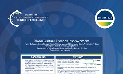 Case Study cover: Blood Culture Process Improvement