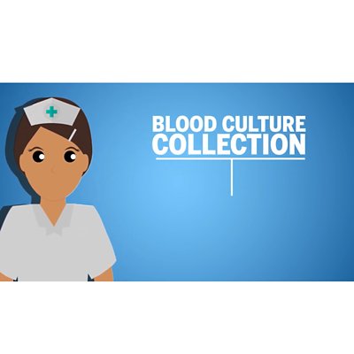 Preparation steps for collecting blood culture specimens
