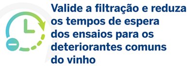 O BOTTLESAFE valida a filtração