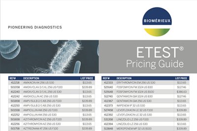 Cover of ETEST Pricing Guid