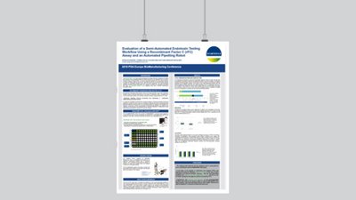 Scientific Poster Endotoxins - Evaluation of a Semi-Automated Endotoxin Testing Workflow