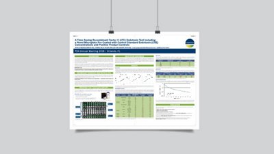 Scientific Poster Validation of ENDOZYME II GO Time-Saving Endotoxin Assay