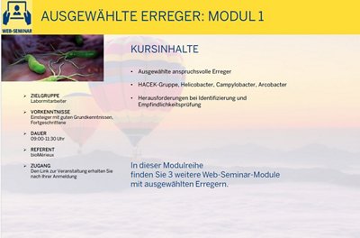 Ausgewählte Erreger 1