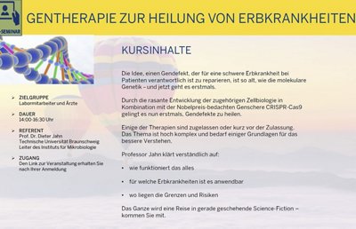 Gentherapie zur Heilung von Erbkrankheiten