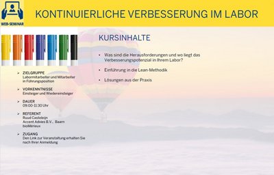 Kontinuierliche Verbesserung im Labor