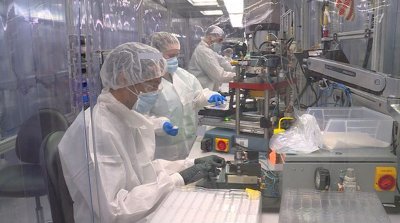 Screenshot from news story about (PCR) technology
